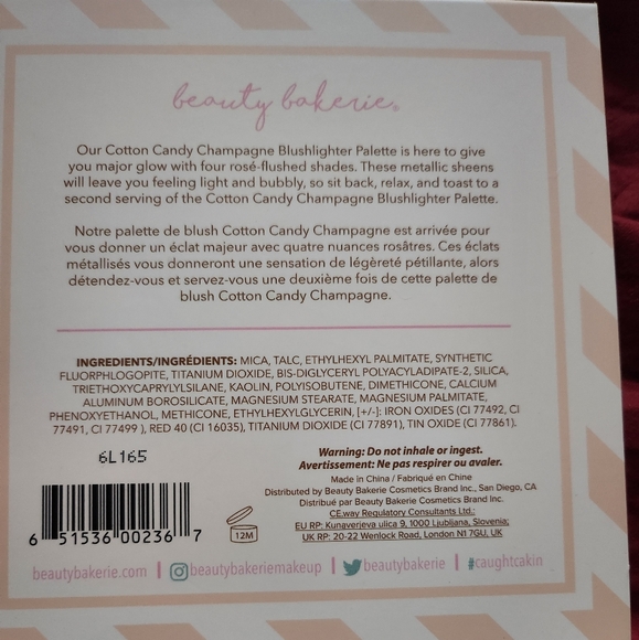 Cotton candy champagne blush highlighter - Picture 3 of 3